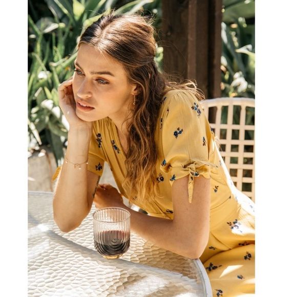 NWT Faithfull the Brand Billie Midi Dress Dolores - Picture 4 of 16